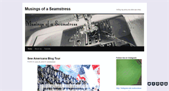 Desktop Screenshot of musingsofaseamstress.com